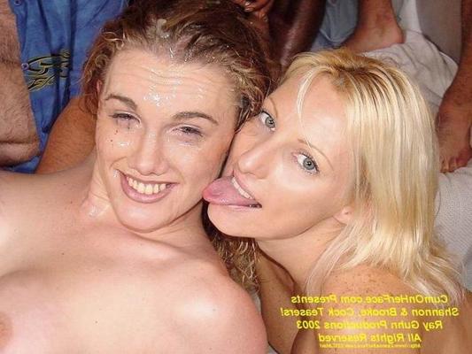 16P Gangbang and messy facial