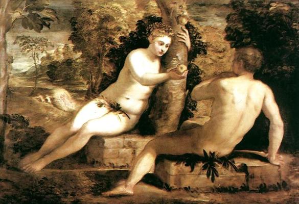 11P Painted Ero and Porn Art 21 -  Jacopo  Tintoretto 