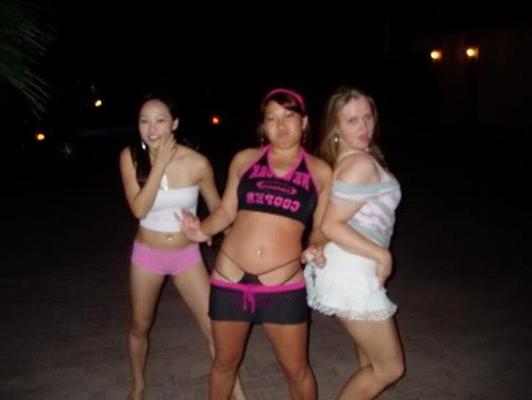 15P Pictures of an Asian GF who got trashed in her birthday bash