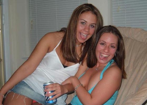15P Trashed drunk amateur girlfriends go crazy