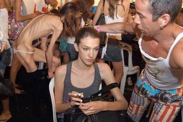 12P extremely skinny girls at home and outdoors