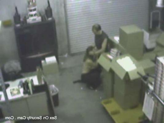 17P Blowjob in the storage room caught by security cam