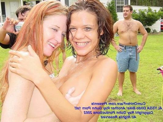 16P Outdoor gangbang and cumshot
