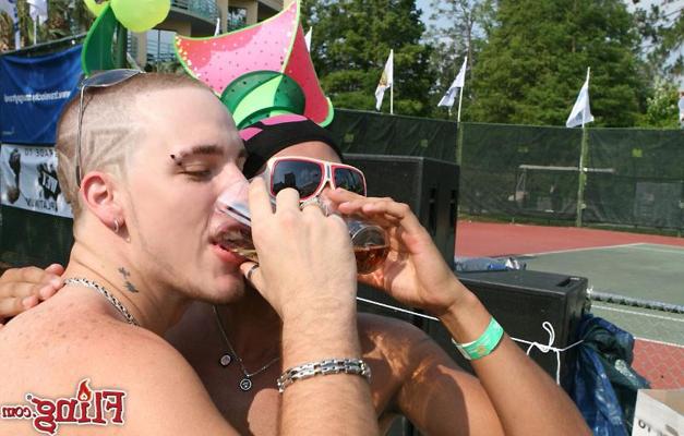 13P Amazing hard bodies share the pool in these hot gay bash fucking pics