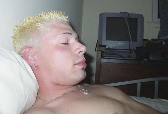 20P Fair haired college twink self toying and cumming in a bedroom