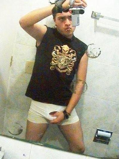 15P Punk flaunts and self-shoots his dick