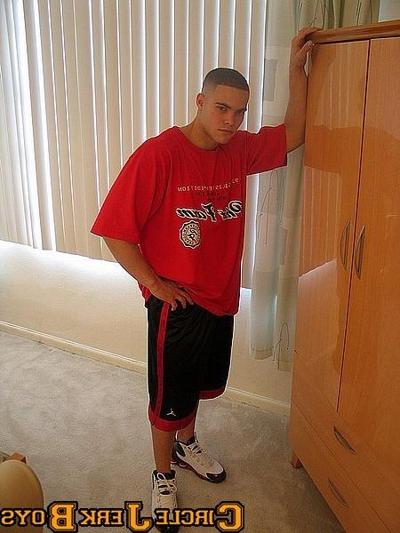 14P Sexy twink in basketball shorts