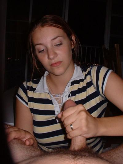 16P Black teen shows her pussy