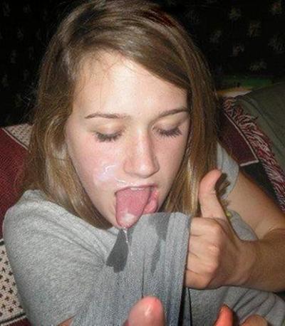 16P Asian teen tramp posing and sucking cock