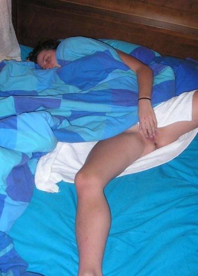 16P Babe gets to suck boyfriend's dick