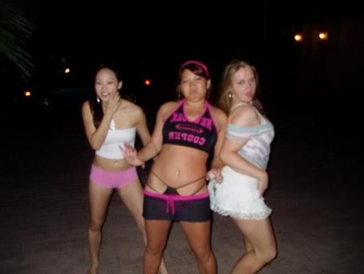 15P Pictures of an Asian GF who got trashed in her birthday bash