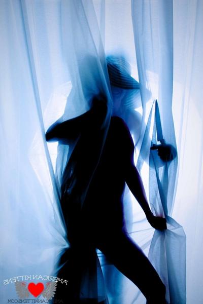 18P Aaliyah Love blue window light she looks amazing any old way but really beautifu
