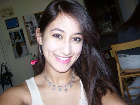 15P Hot teen posing topless and sucking cock