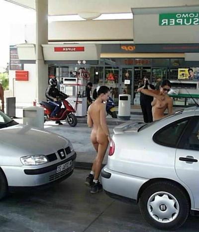 15P Wild Girlfriends getting naked in public 51