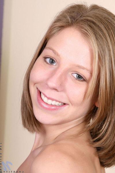 17P Skinny blonde with smalltits in cotton panties stripping naked