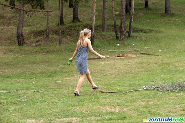 16P Dreamboat cute teen wees on a forest glade