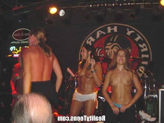 15P wild key west wet t-shirt contest