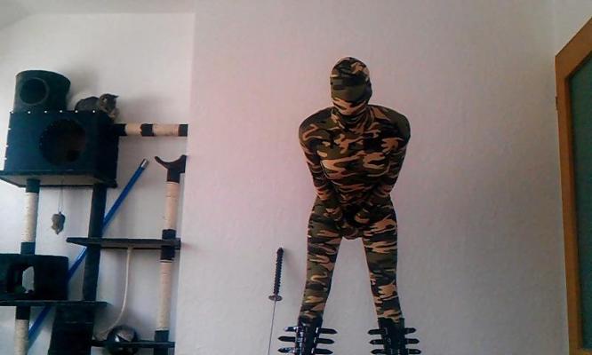 5P Mein neuer army zentai