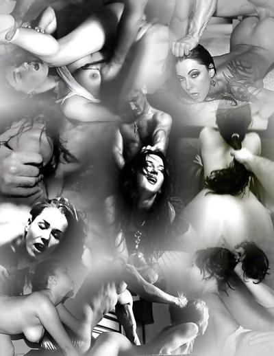 22P Babe Art Collage-Bilder