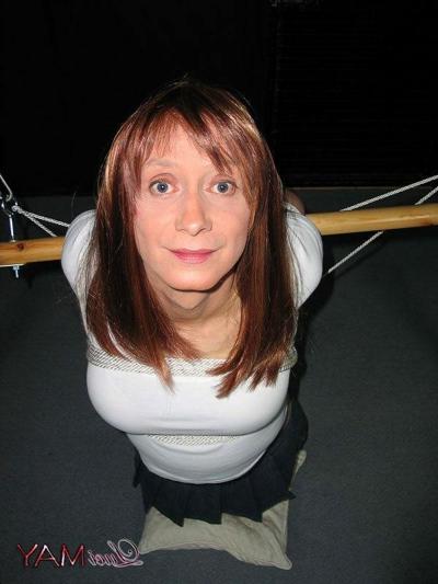 12P Tranny bound to a pole