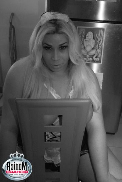 15P Chubby Tranny MONICA RICHARD is a Sexy Maid Slut