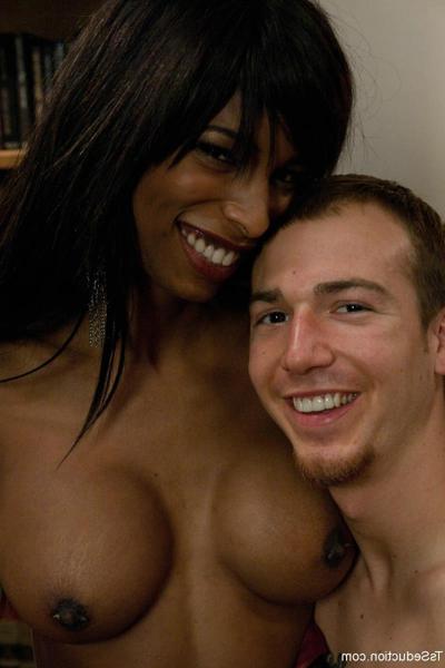 24P Hot ebony shemale tied and fucked straight guy
