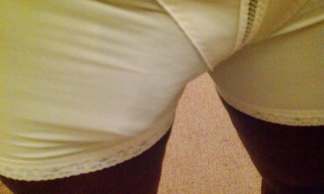 9P Me in a panty girdle