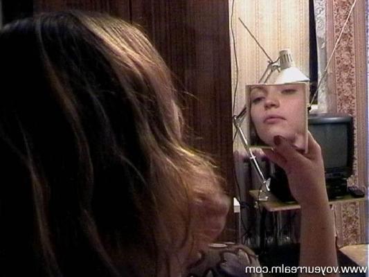 15P Chubby amateur babe masturbating in the bathroom