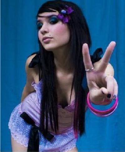15P Autodisparo emo adolescentes amigas en bragas
