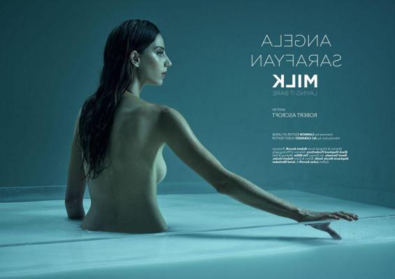 5P Angela Sarafyan Topless
