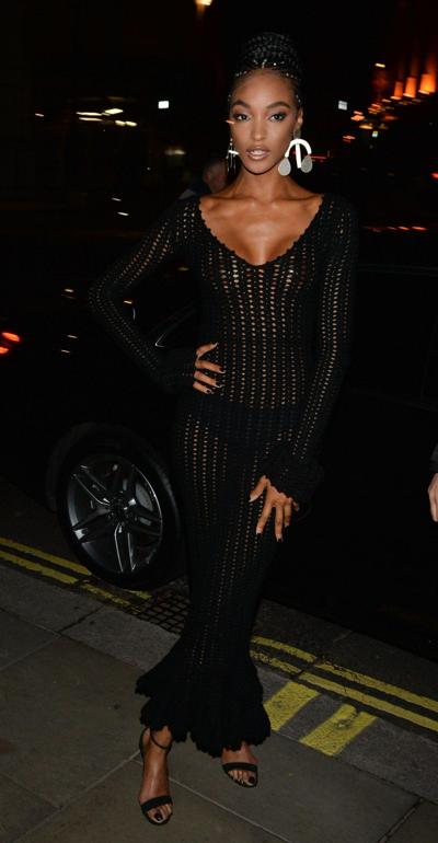 7P Jourdan Dunn See-Through