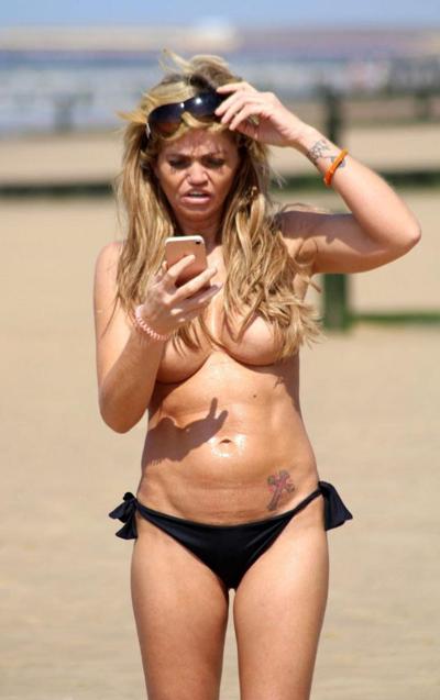 25P Danniella Westbrook Topless
