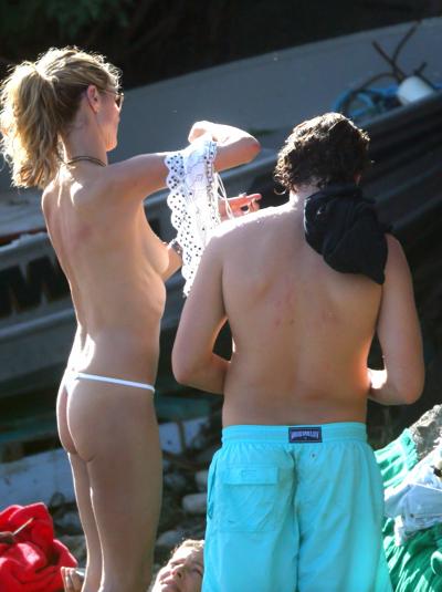 13P Topless pics of Heidi Klum