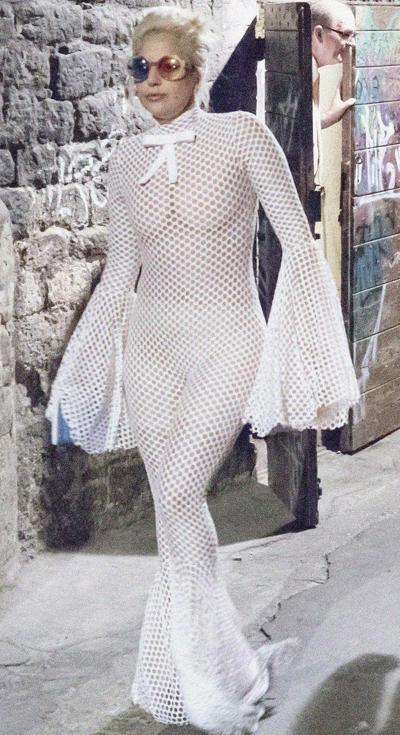 7P See-through pics of Lady Gaga