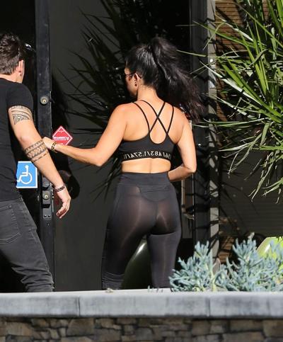 7P See-Through Photos of Kourtney Kardashian