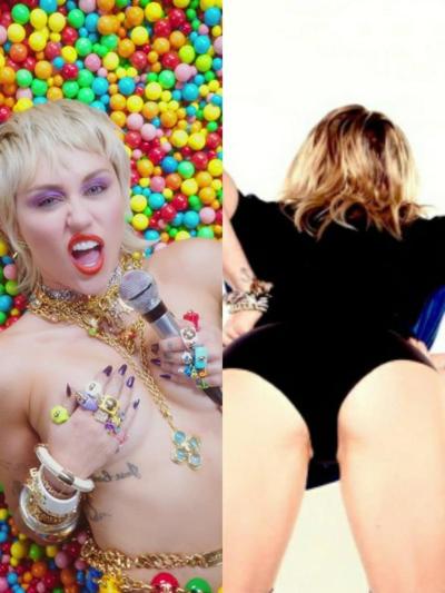 9P Miley Cyrus Fotos frescas desnudas y traviesas