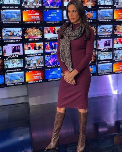 9P Female Celebrity Boots &amp; Leather - Paola Rojas