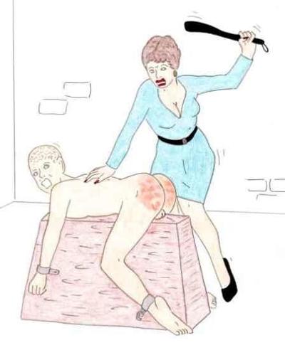 25P Woman who whip a Man