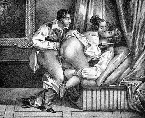 8P Vintage Porn illustrations