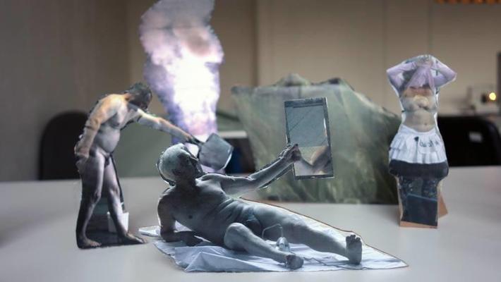 25P Lenka Klodova (1969-) Czech performance artist