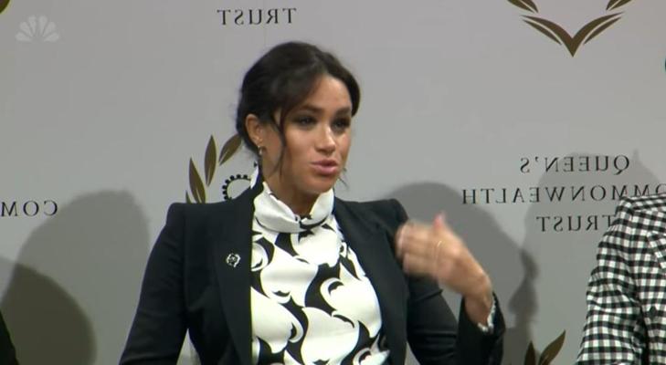 12P Stroke to Meghan Markle