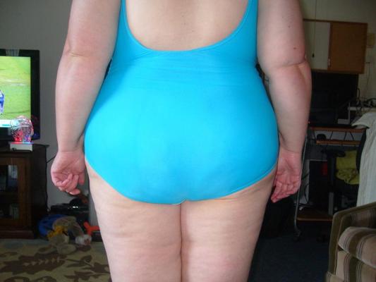 24P fatpig in  her swimwear