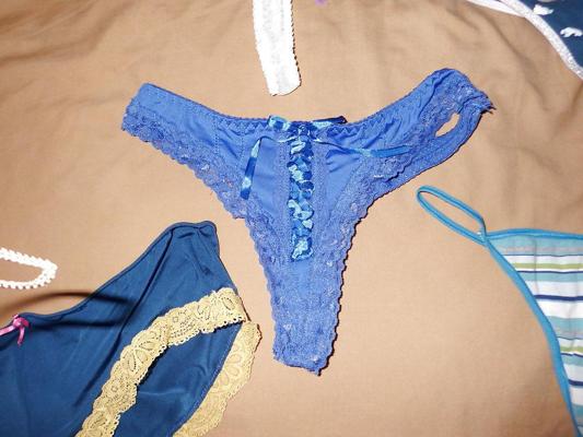 5P Sexy stolen panties from my apt laundry room, hope you like!