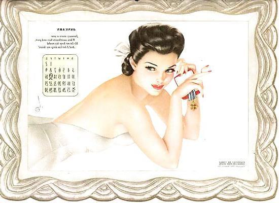 13P Erotic Calendar 4 - Vargas Pin-ups 1943