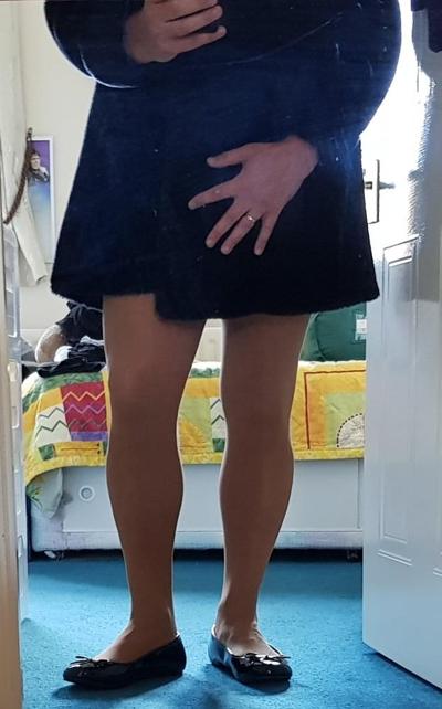 6P Fur Coat And Strap On