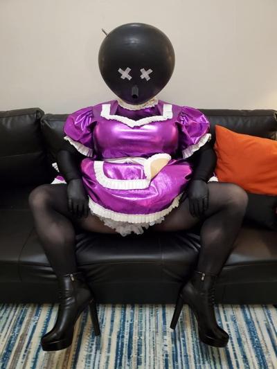 25P Purple Ballhood Maid