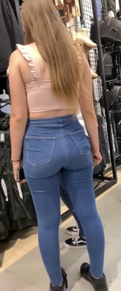 12P Incredible high waist jeans teen UK