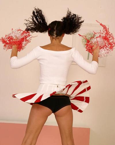 25P cheerleader panties