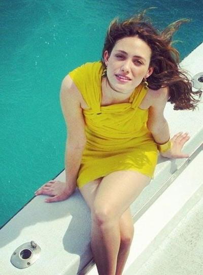 25P Emmy Rossum, Sperma-Ziel