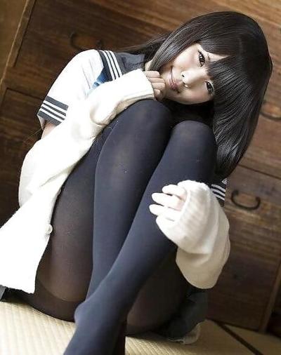 20P Japanese temptation in pantyhose #3